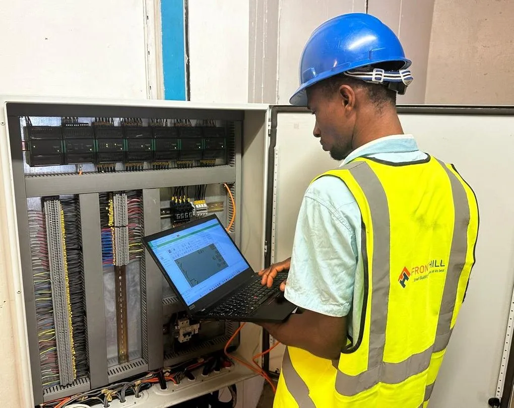 Certified energy audit engineer conducting ASHRAE energy audit levels assessment Nigeria — Fronthill Controls integrated energy management