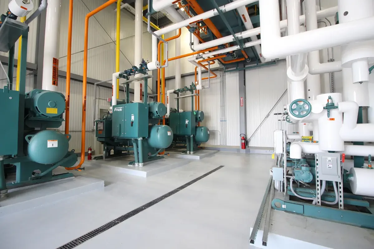 Commercial building energy management plant room controlled by BMS for measurable ROI Nigeria