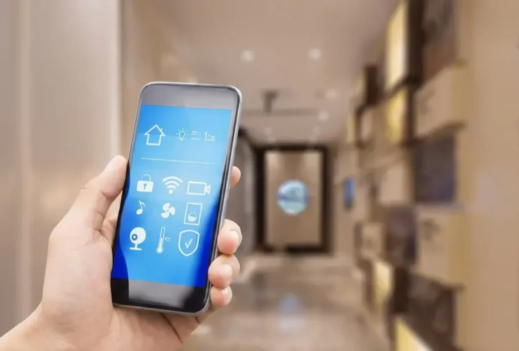 Smart Home automation Nigeria smartphone control of home security automation system for residential and commercial properties