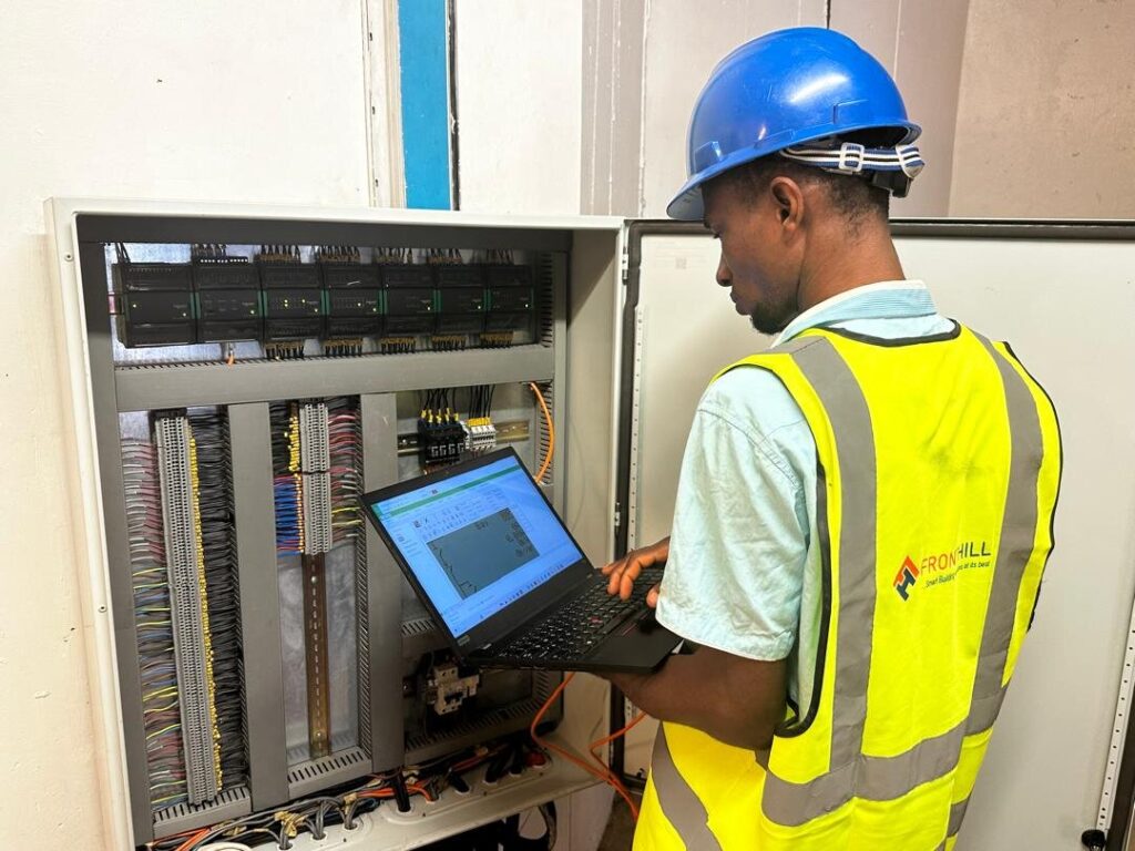 Certified energy audit engineer conducting ASHRAE energy audit levels assessment Nigeria — Fronthill Controls integrated energy management