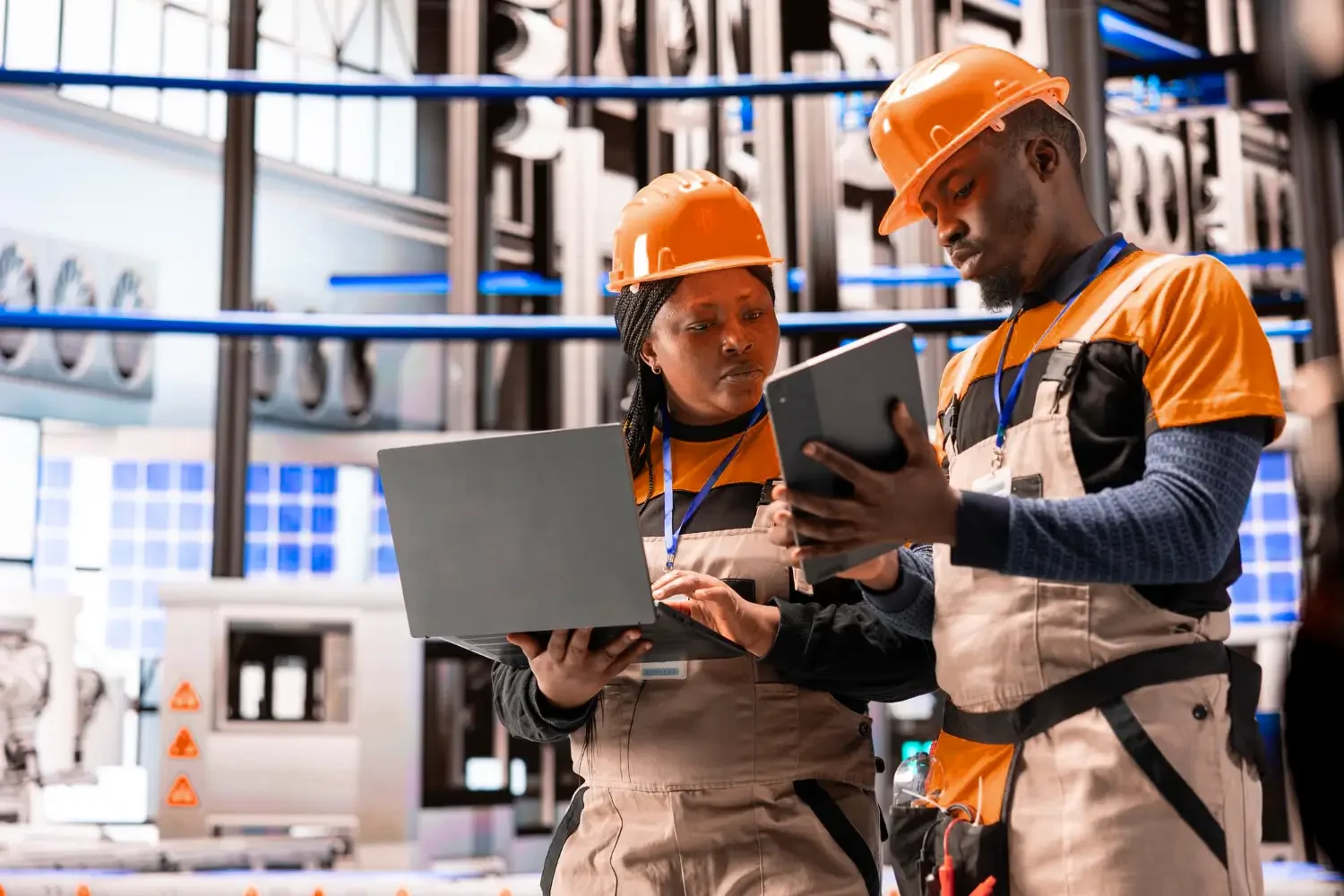 Certified network infrastructure professionals installing structured cabling Nigeria — Fronthill Controls