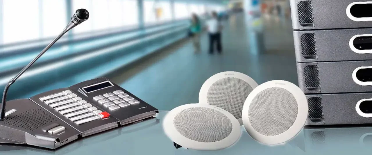 FrontHill Controls voice alarm and PAVA system installation — public address equipment for commercial facilities in Lagos and Abuja