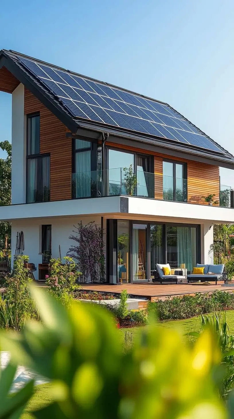 EDGE IFC for Green building certification Nigeria sustainable building with solar panels and energy efficient design