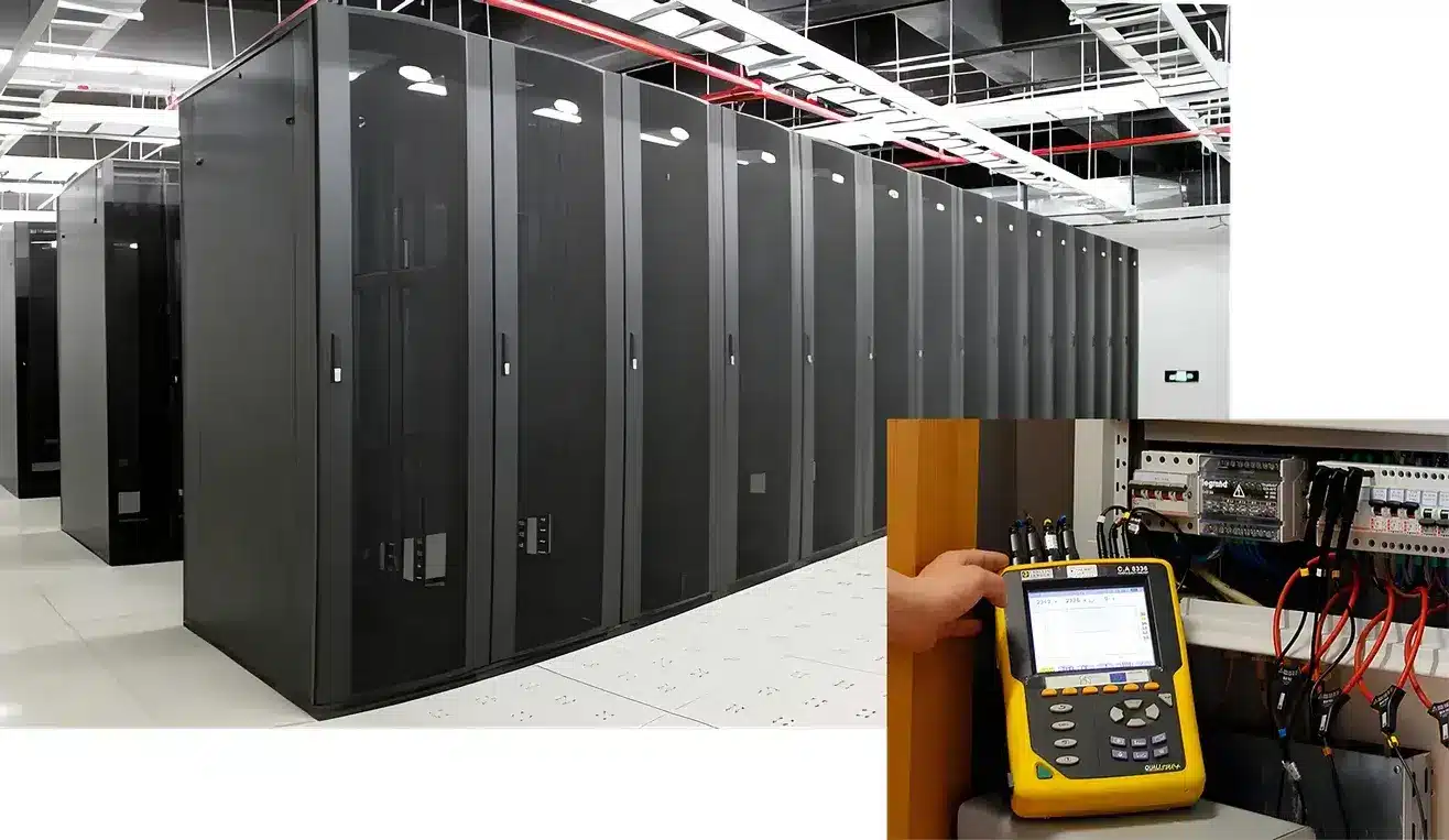 Smart building solution for data center cooling and energy control Nigeria