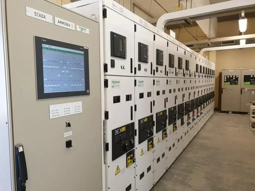 power distribution management station for hotel energy management with scada system